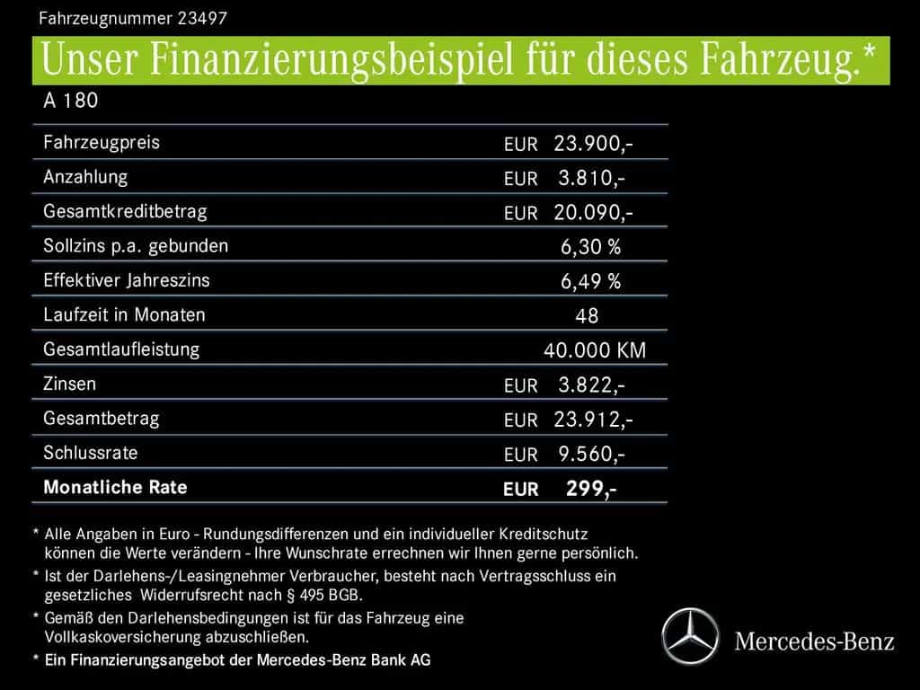 Mercedes-Benz A 180 d Progressive Leder Head-up Fahrassist 360 03/2018-photo-27