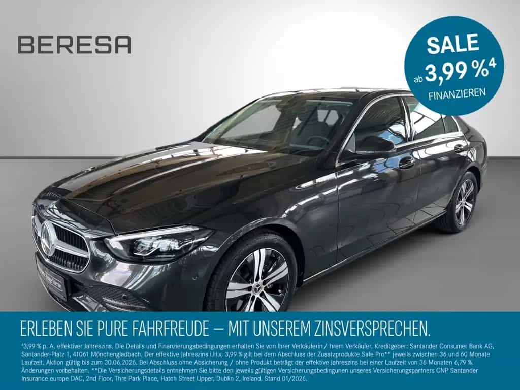 Mercedes-Benz C 200 4M Avantgarde ADV.+ Kamera Memory LED 05/2025-photo-0
