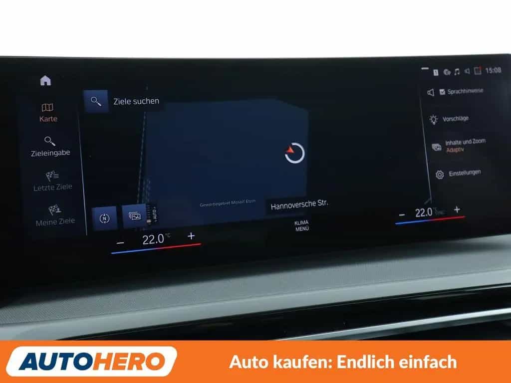 BMW 318 3er 318d Aut.*NAVI*HEAD-UP*LED*TEMPO*PDC* 09/2022-photo-22