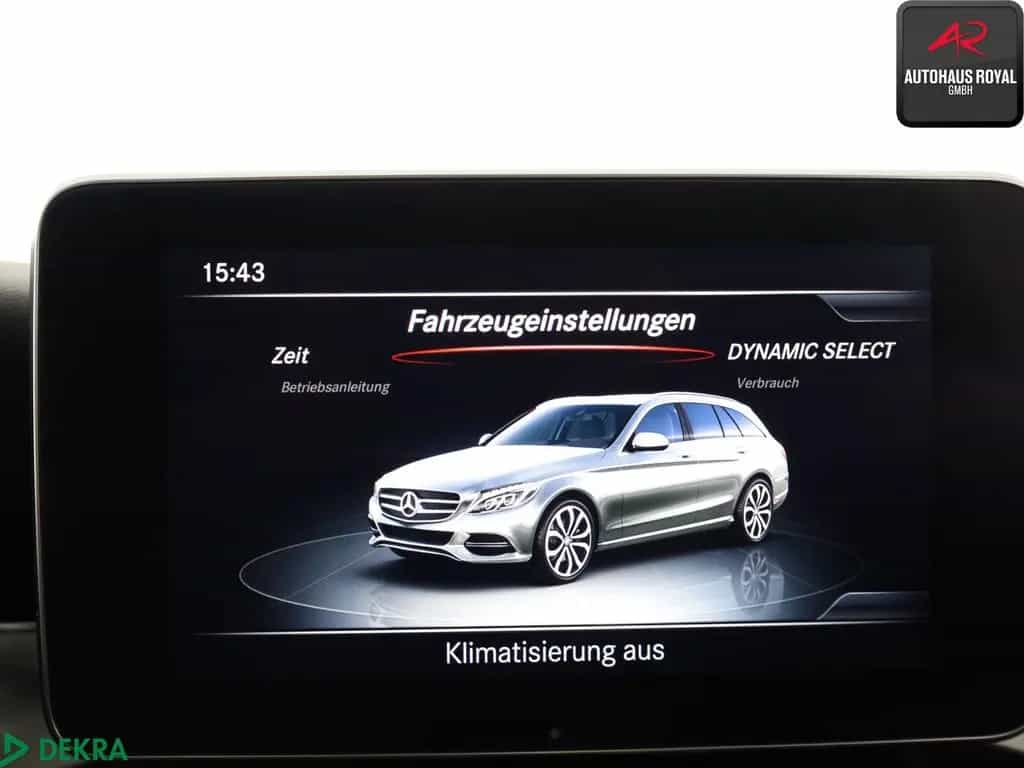 Mercedes-Benz C 180 T AVANTGARDE PANORAMA,LEDILS,AHK,TOTWINKEL 03/2017-photo-16