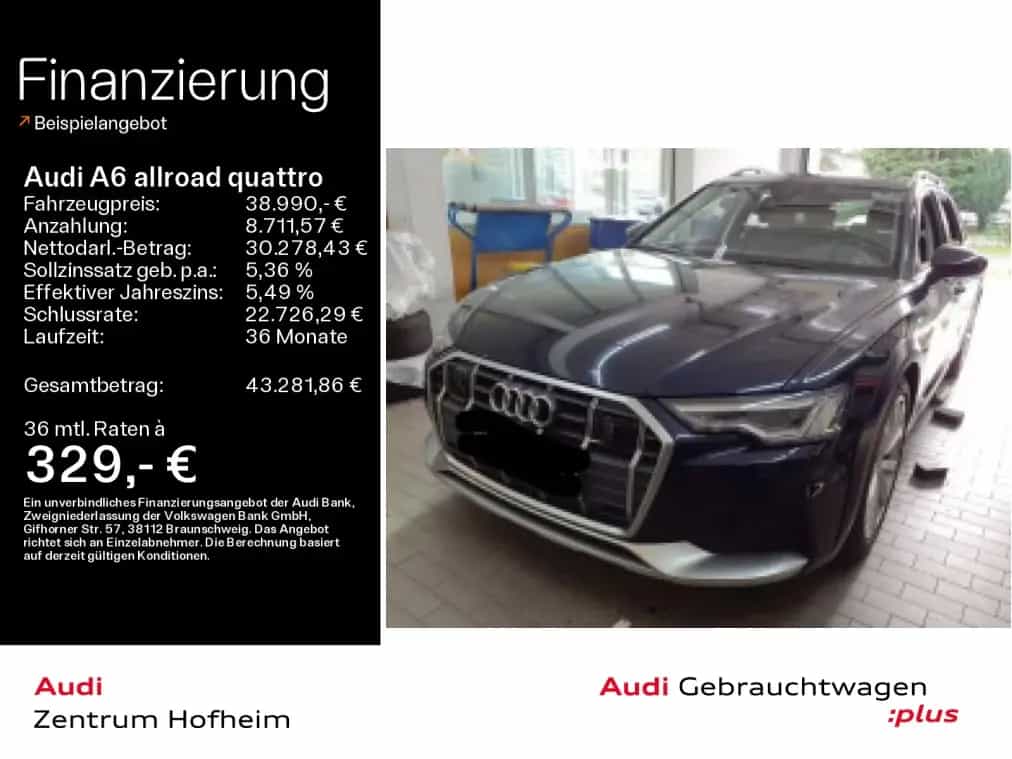 Audi A6 Allroad quattro 55 TFSI S tro*Air*B&O*Pano*St 01/2022-photo-0