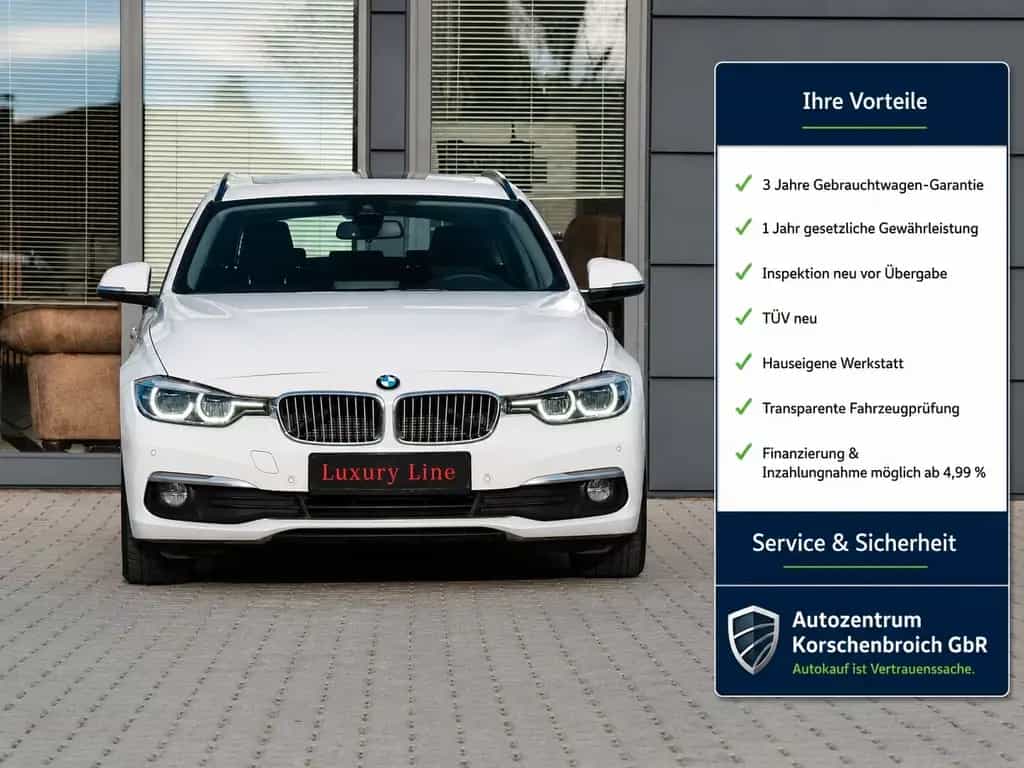 BMW 320 d touring Luxury Line Purity 3 J. GARANTIE ! 02/2019-photo-0