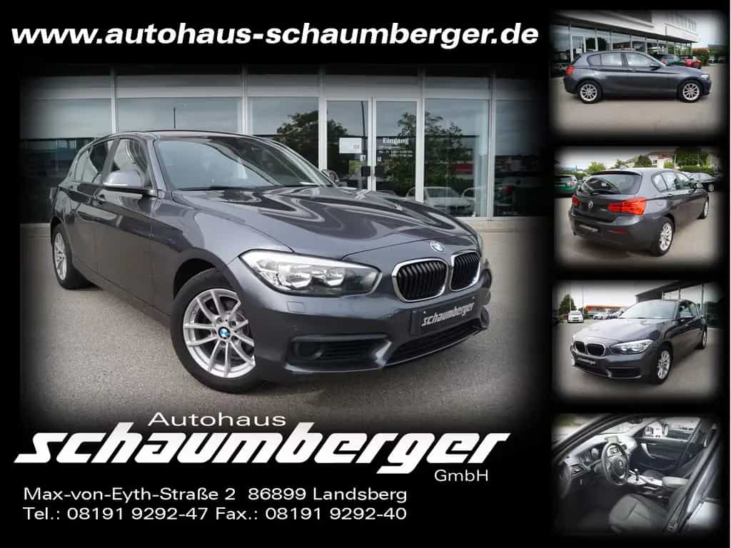 BMW 118 d Aut. 5-Türer * Navi * PDC * Sitzhzg. * Alu 01/2018-photo-0