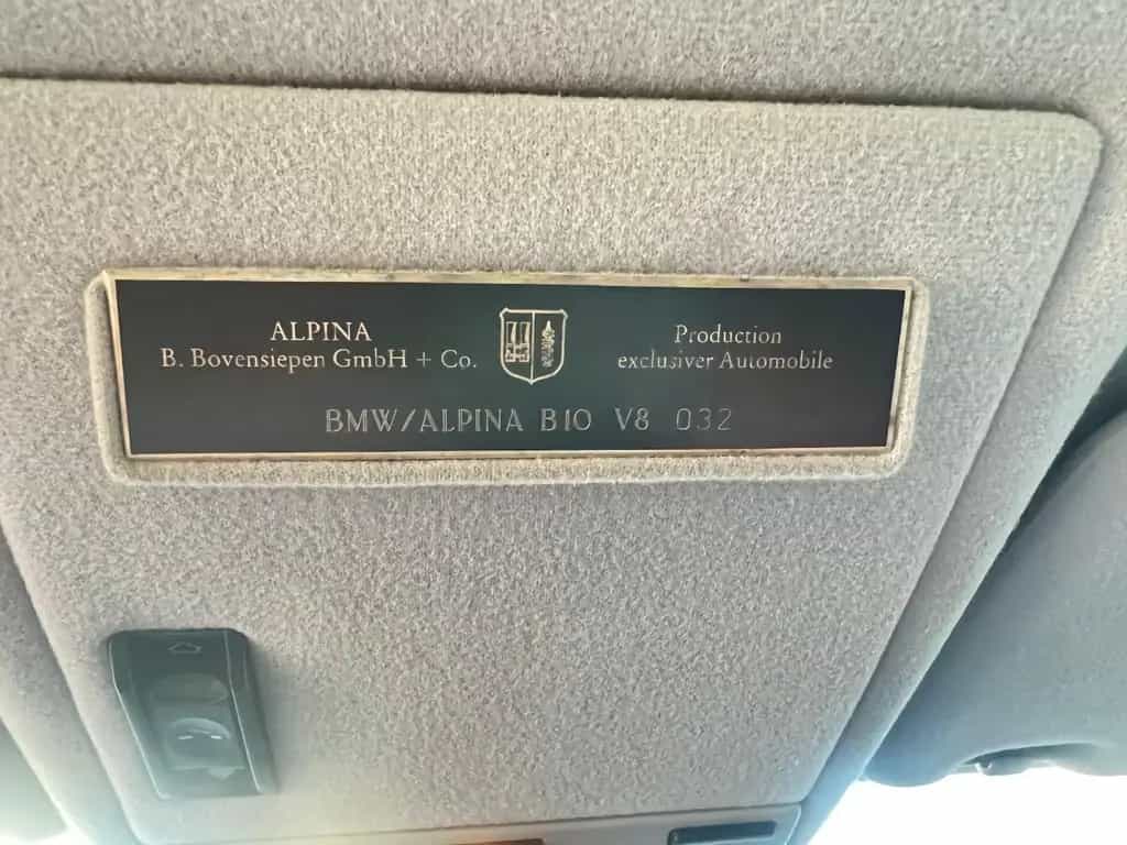 ALPINA B10 V8*KLIMAAUT*SHZ*PDC*XENON*LEDER* 06/1997-photo-17