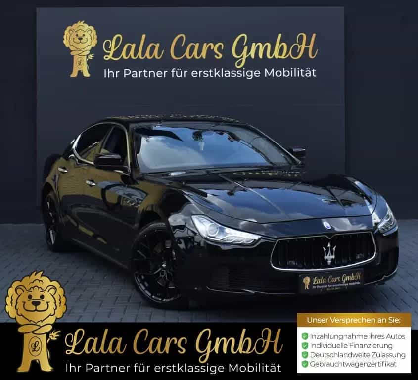 Maserati Ghibli 3.0 V6 DIESEL/AUTOMATIK/8-GANG/BI-XENON 03/2015-photo-0