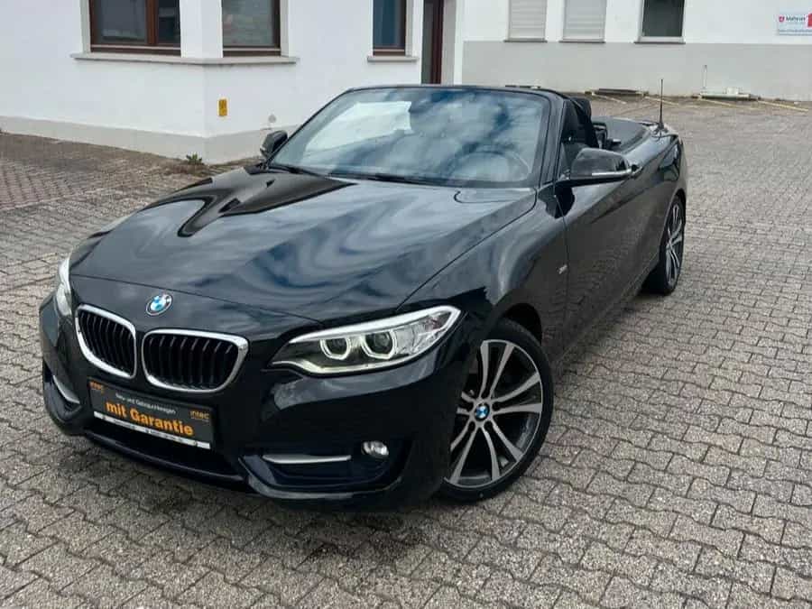 BMW 230 i*Cabrio 230 i Sport Line*BMW SCHECKHEFT*TOP* 07/2017-photo-1