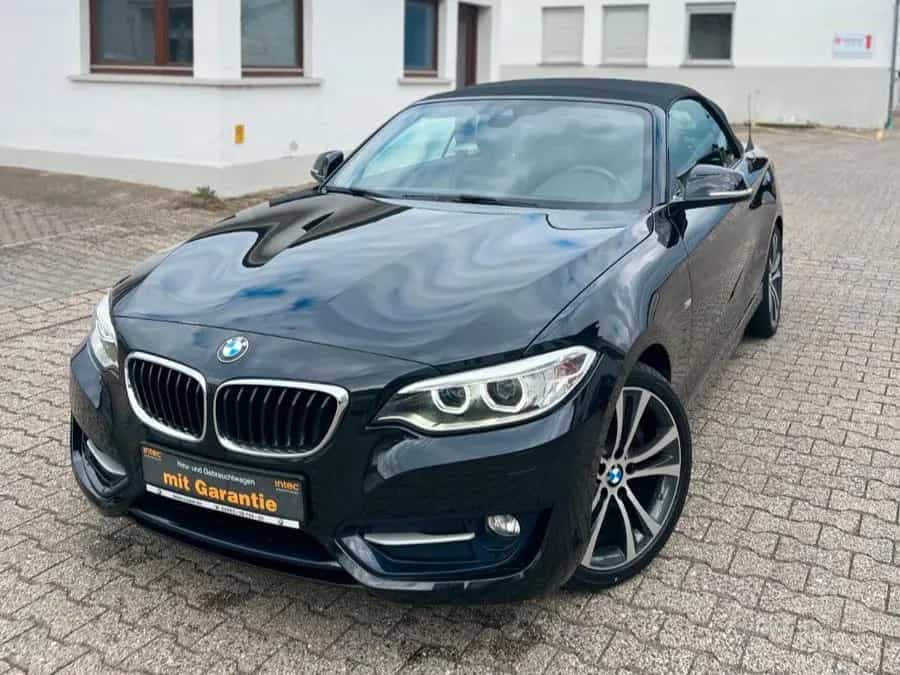 BMW 230 i*Cabrio 230 i Sport Line*BMW SCHECKHEFT*TOP* 07/2017-photo-2