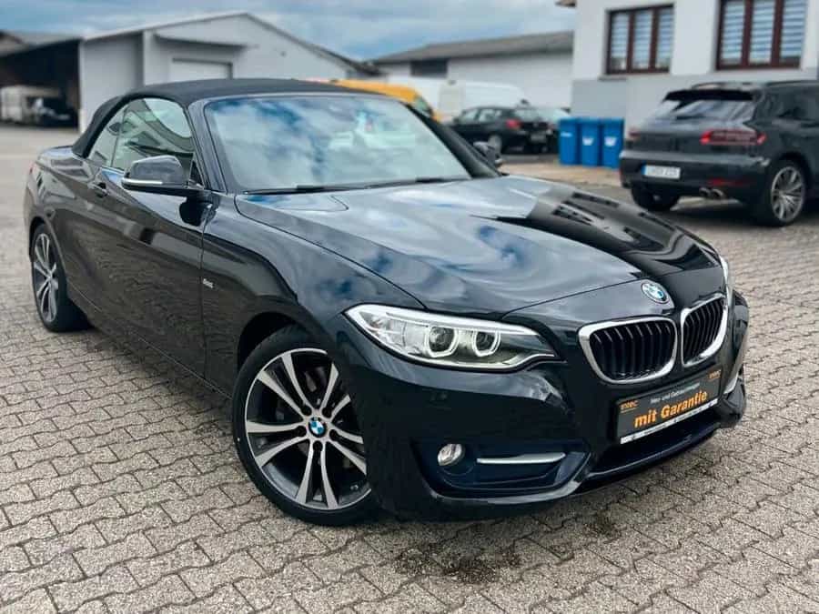 BMW 230 i*Cabrio 230 i Sport Line*BMW SCHECKHEFT*TOP* 07/2017-photo-3