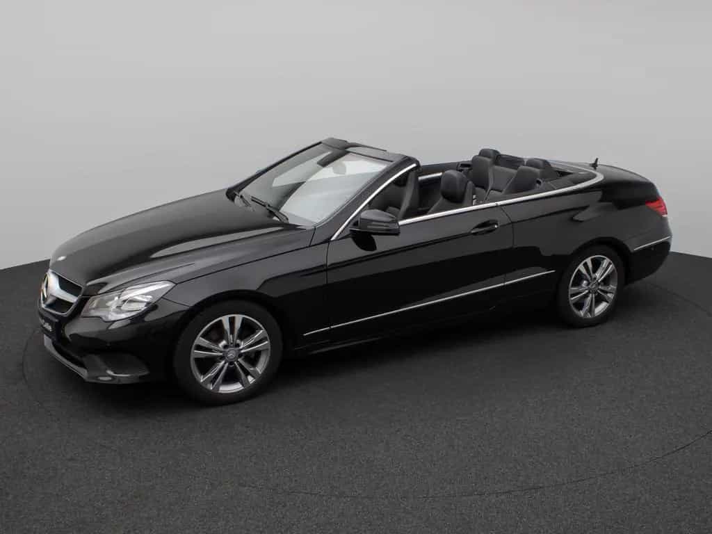Mercedes-Benz E 200 Cabrio LED Sitzhzg Navi PDC Tempomat Leder 04/2015-photo-11
