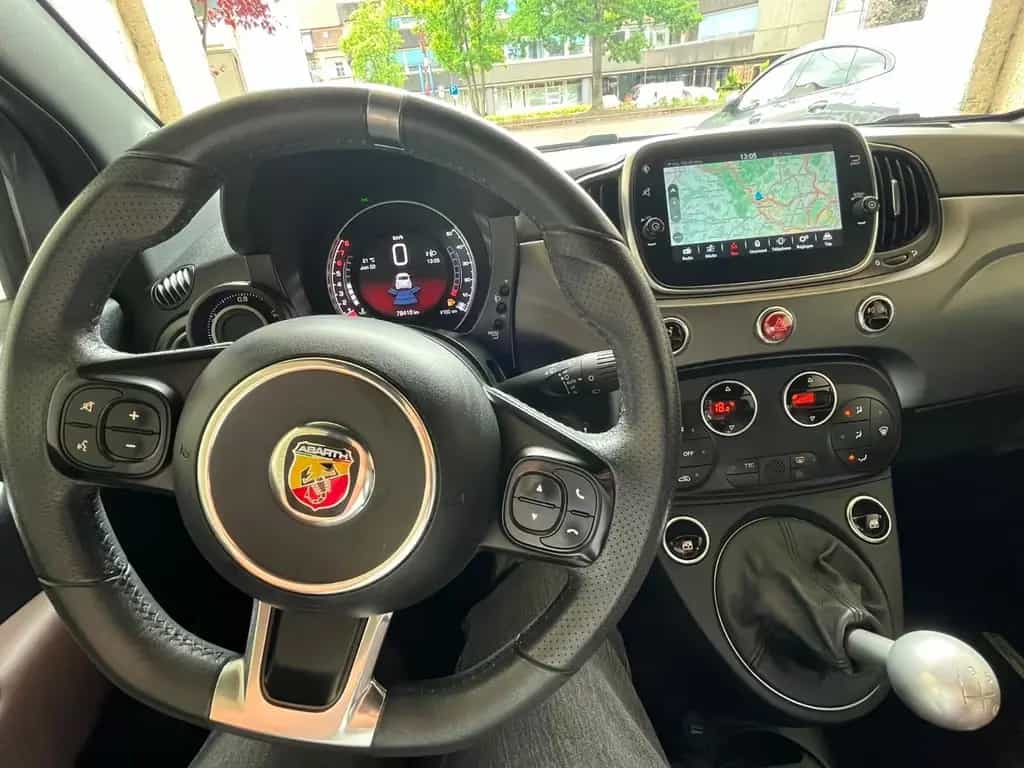 Abarth 595 Turismo , LED, Navi, Leder 10/2021-photo-15