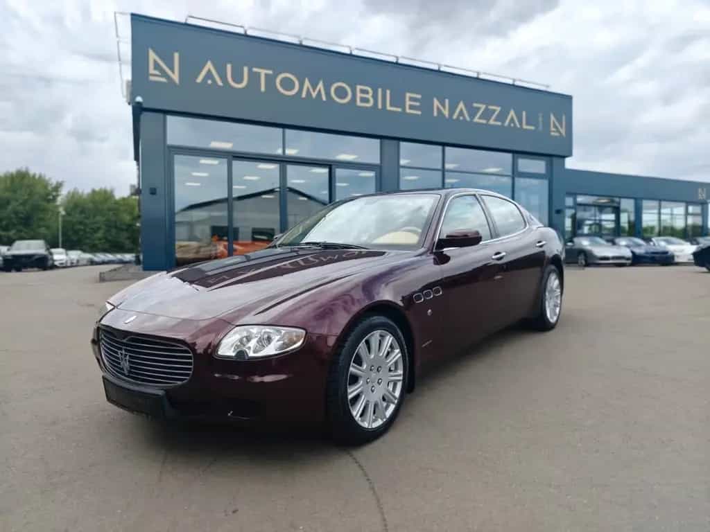 Maserati Quattroporte 4,2 *2.HD*COC*AUT*HISTORIE MASERATI 10/2005-photo-0