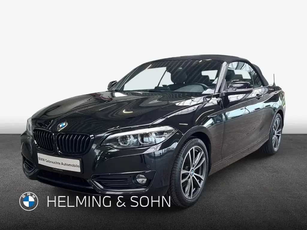 BMW 220 i Cabrio Sport Line HK HiFi DAB RFK AHK uvm. 07/2021-photo-0