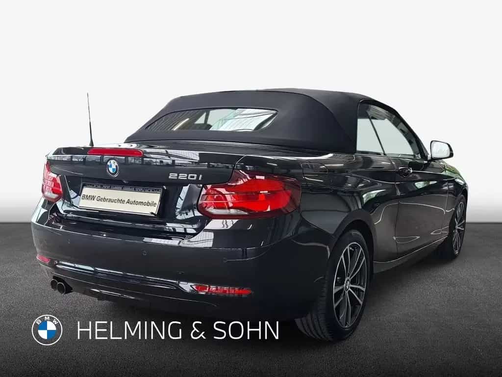 BMW 220 i Cabrio Sport Line HK HiFi DAB RFK AHK uvm. 07/2021-photo-1