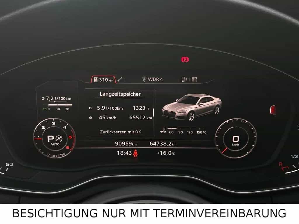 Audi A5 40 TDI S tronic S-Line LEDER VIRTUAL MMI PLUS 12/2018-photo-15