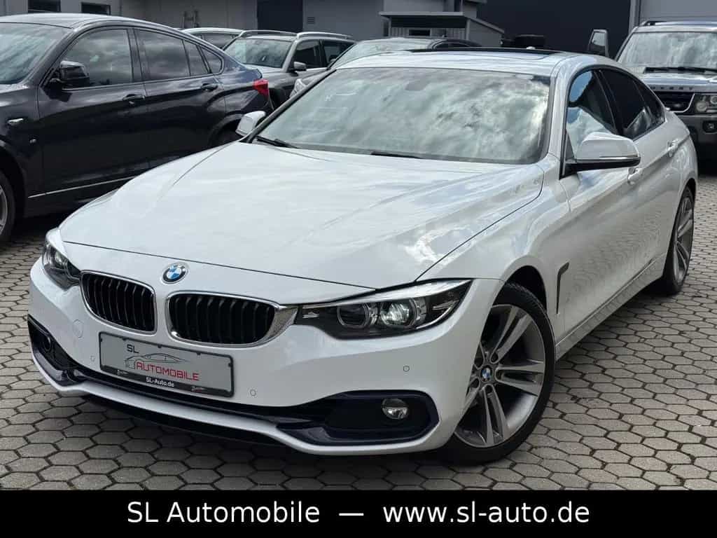 BMW 420 i Aut. Grand Coupe Sport Line Navi LED GSD 09/2017-photo-2