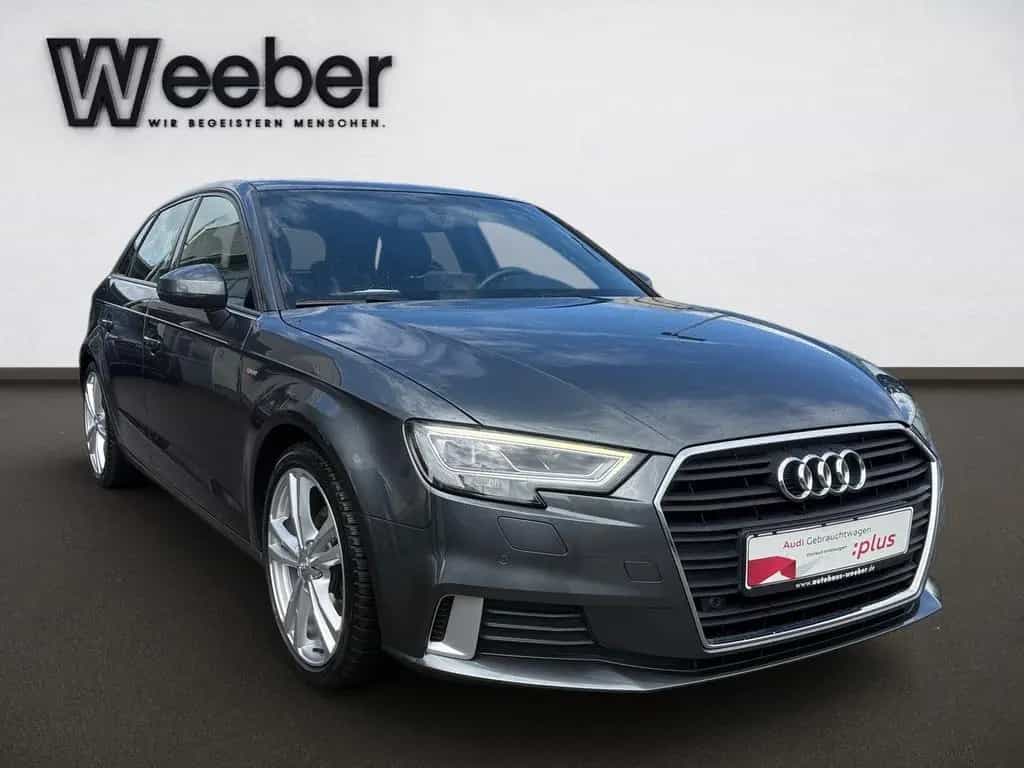 Audi A3 Sportback sport *PDC*PANO*SHZ*GRA*LED*NAVI* 01/2019-photo-16