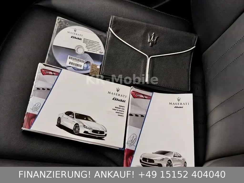 Maserati Ghibli /2-Hand/Serviceheft/TÜV/Garantie/COC 12/2015-photo-36