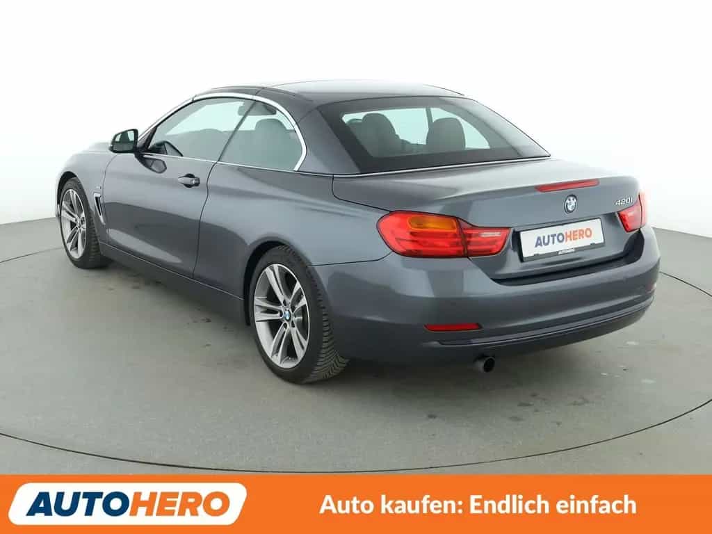 BMW 420 4er 420i Sport Line Aut.*NAVI*HUD*TEMPO*PDC*SHZ* 11/2015-photo-3