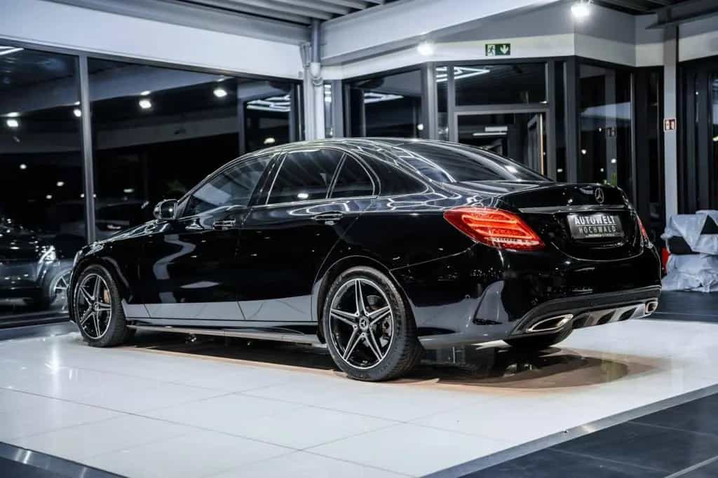 Mercedes-Benz C 180 AMG-Line NAVI LED Night RFK Totw. Ambiente 06/2018-photo-10