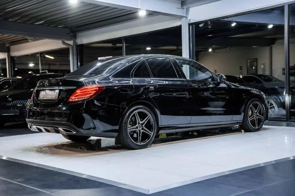 Mercedes-Benz C 180 AMG-Line NAVI LED Night RFK Totw. Ambiente 06/2018-photo-12