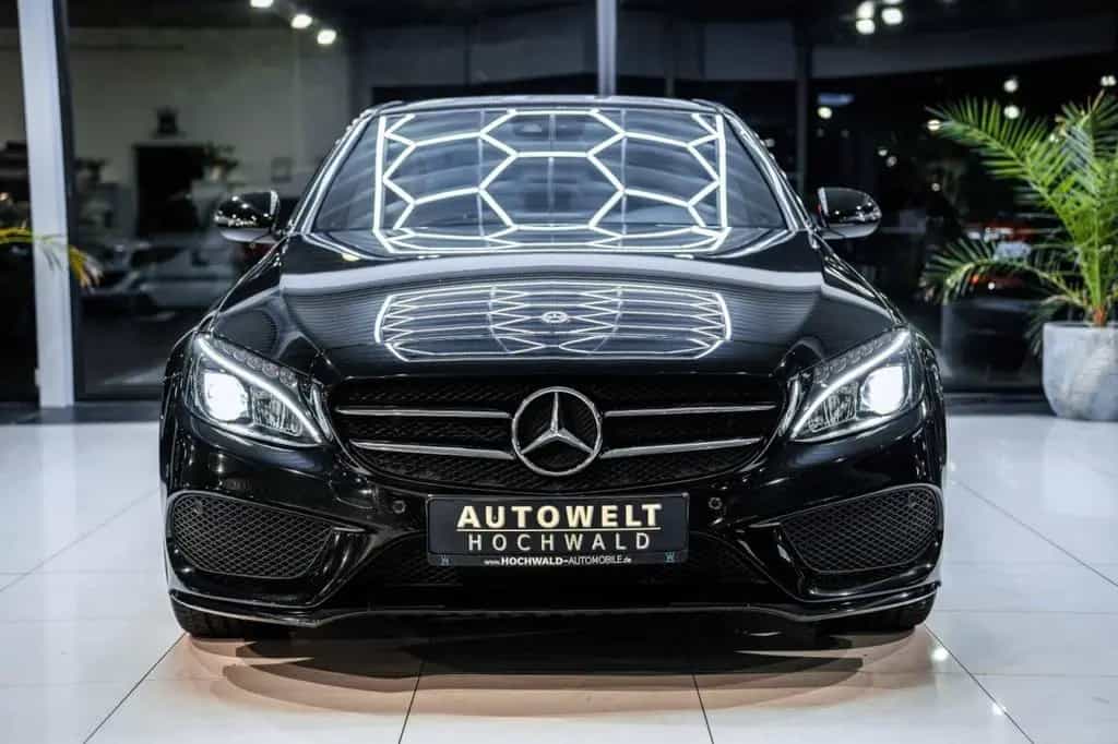 Mercedes-Benz C 180 AMG-Line NAVI LED Night RFK Totw. Ambiente 06/2018-photo-4