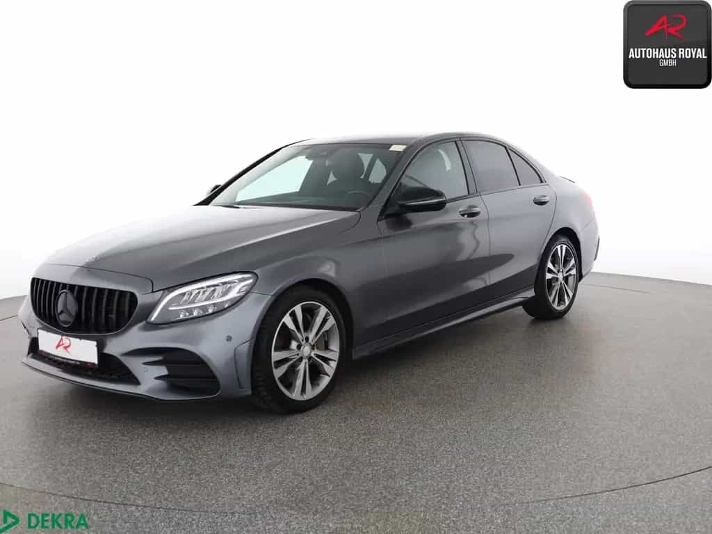 Mercedes-Benz C 300 AMG NIGHT BURMESTER,TOTWINKEL,AMBIENTE,SH 04/2019-photo-0
