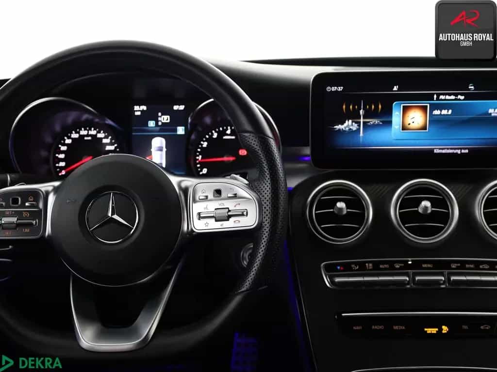 Mercedes-Benz C 300 AMG NIGHT BURMESTER,TOTWINKEL,AMBIENTE,SH 04/2019-photo-13