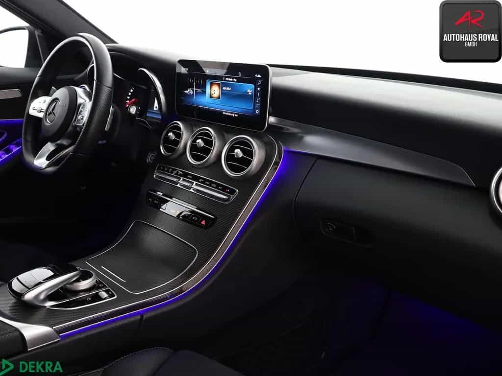 Mercedes-Benz C 300 AMG NIGHT BURMESTER,TOTWINKEL,AMBIENTE,SH 04/2019-photo-8