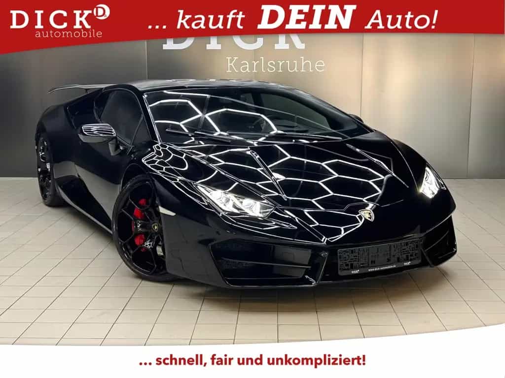Lamborghini Huracán 580 CARBON+LIFTSYSTEM+NAVI+LED+SHZ+KAMER 04/2016-photo-0