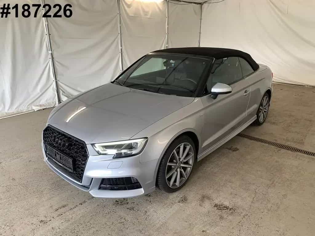 Audi A3 Cabrio S line quattro LED/elektrVERDECK/SHZ 06/2018-photo-0