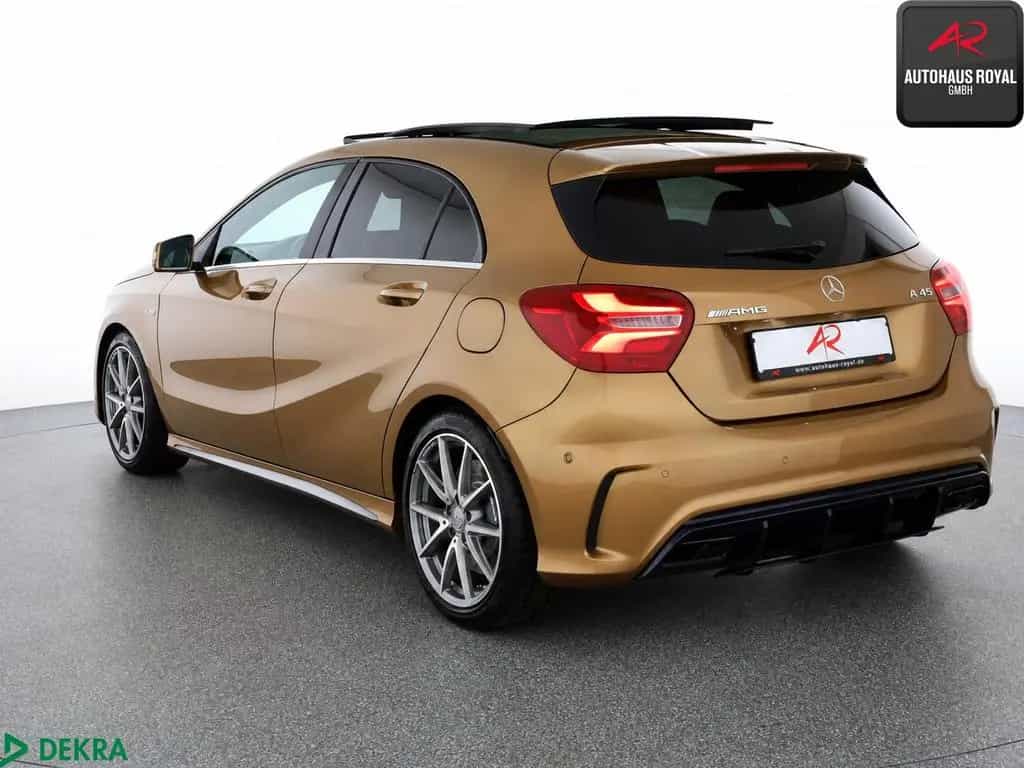 Mercedes-Benz A 45 AMG 4M PANORAMA,KAMERA,SCHECKHEFT,NAVI,LED 11/2017-photo-2