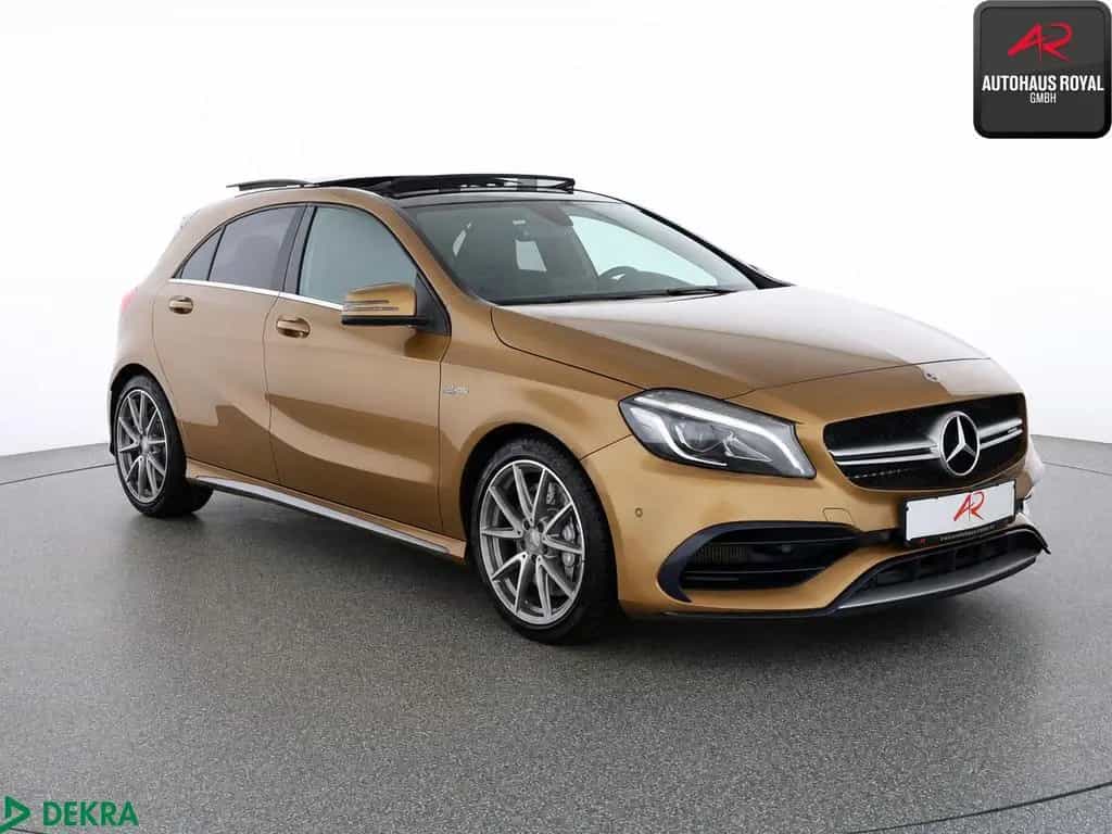 Mercedes-Benz A 45 AMG 4M PANORAMA,KAMERA,SCHECKHEFT,NAVI,LED 11/2017-photo-6