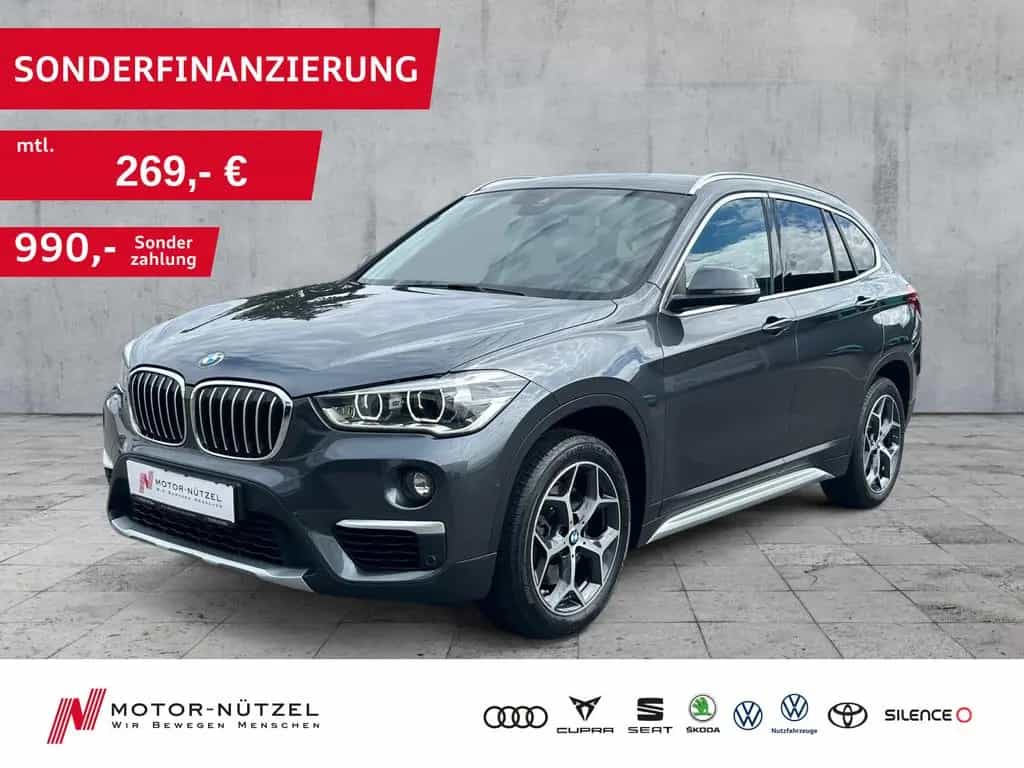 BMW X1 xDrive 20d xLine LED+NAV+ACC+RFK+SHZ+DAB 04/2019-photo-0