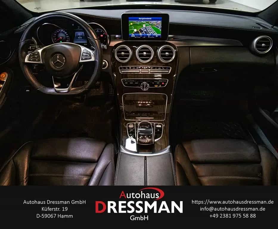 Mercedes-Benz C 400 T 4Matic NAVI LED PANO MEMORY-SITZE 07/2015-photo-13