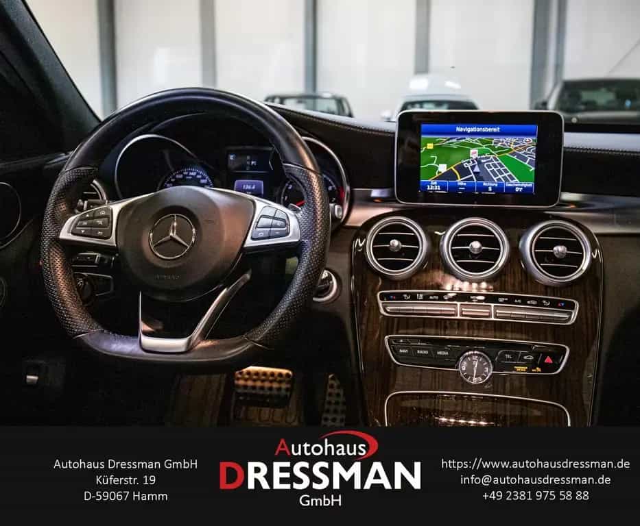 Mercedes-Benz C 400 T 4Matic NAVI LED PANO MEMORY-SITZE 07/2015-photo-14