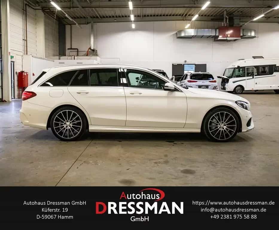 Mercedes-Benz C 400 T 4Matic NAVI LED PANO MEMORY-SITZE 07/2015-photo-3