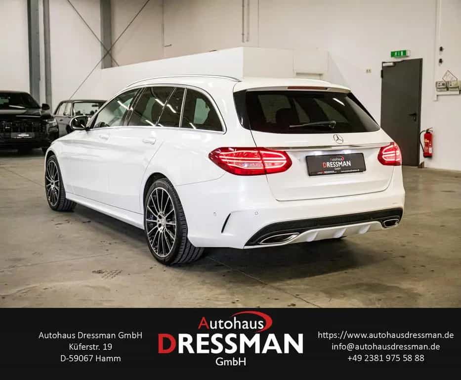 Mercedes-Benz C 400 T 4Matic NAVI LED PANO MEMORY-SITZE 07/2015-photo-6