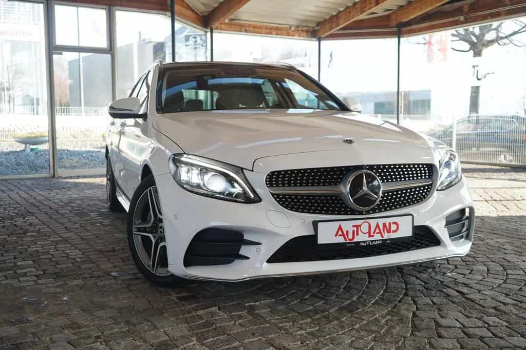 Mercedes-Benz C 200 C300 T-Modell d AMG Line LED Navi Totwinkel ACC 10/2020-photo-7