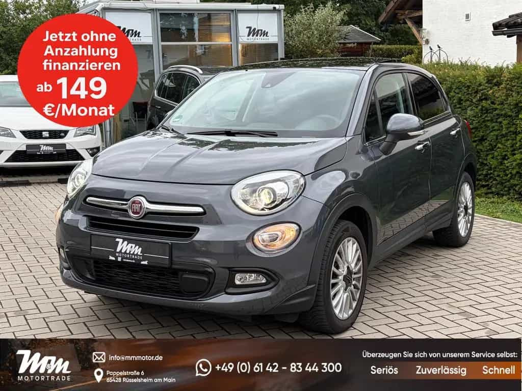 Fiat 500X Lounge*Pano*Kamera*ACC*2.Hd*Allwetter*AHK 10/2017-photo-0