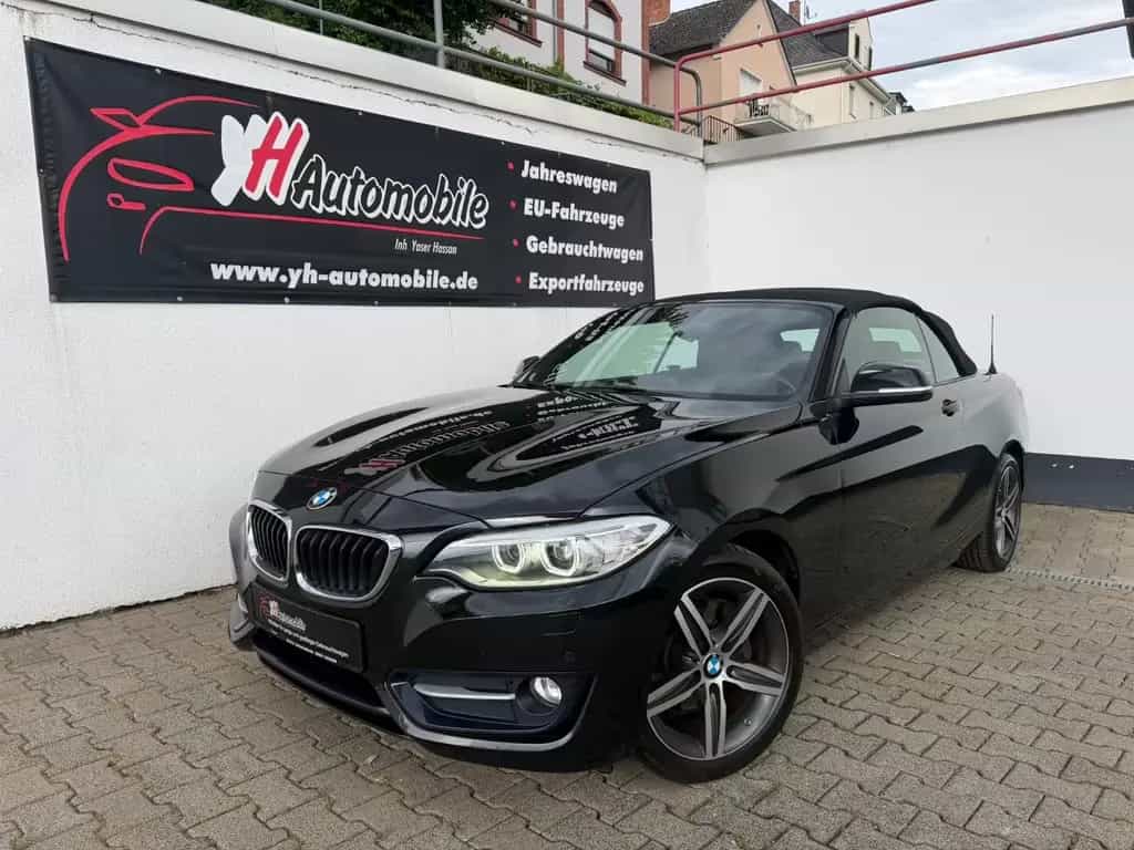 BMW 220 Cabrio 220 d Sport Line+XENON+PDC+Automatik 07/2017-photo-0