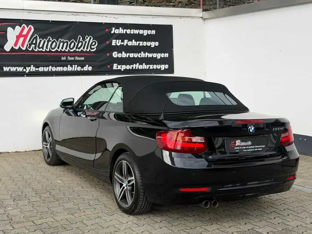 BMW 220 Cabrio 220 d Sport Line+XENON+PDC+Automatik 07/2017-photo-4