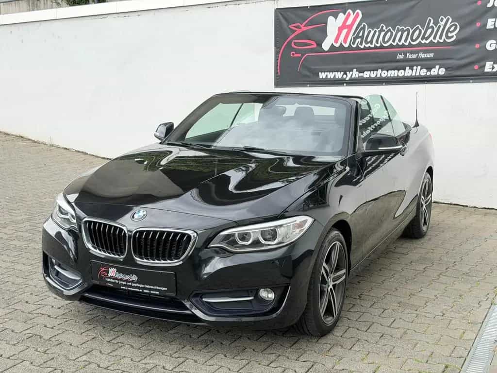 BMW 220 Cabrio 220 d Sport Line+XENON+PDC+Automatik 07/2017-photo-6