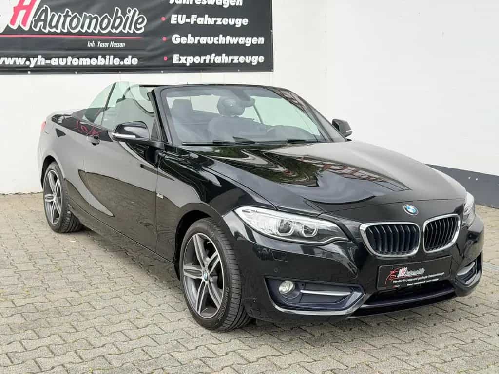 BMW 220 Cabrio 220 d Sport Line+XENON+PDC+Automatik 07/2017-photo-7