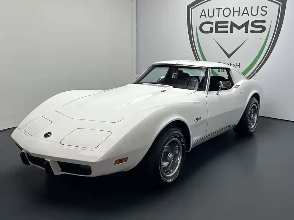 Corvette C3 Stingray Klima Leder Targa-Dach H-Zulassung 07/1975-photo-2