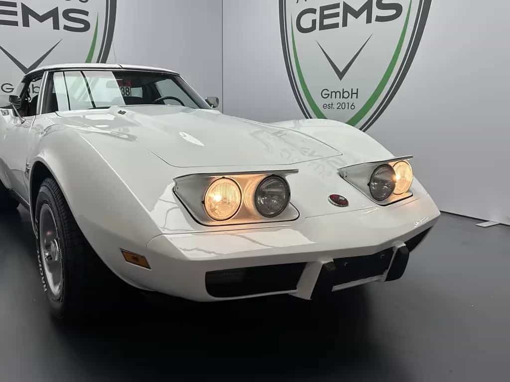 Corvette C3 Stingray Klima Leder Targa-Dach H-Zulassung 07/1975-photo-3