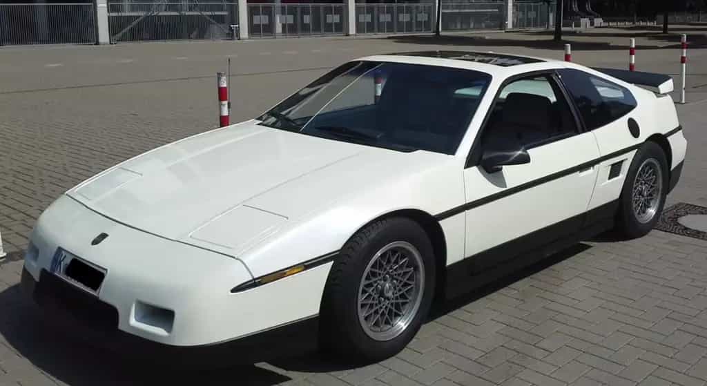 Pontiac Fiero GT 2,8 Liter V6 08/1987-photo-0