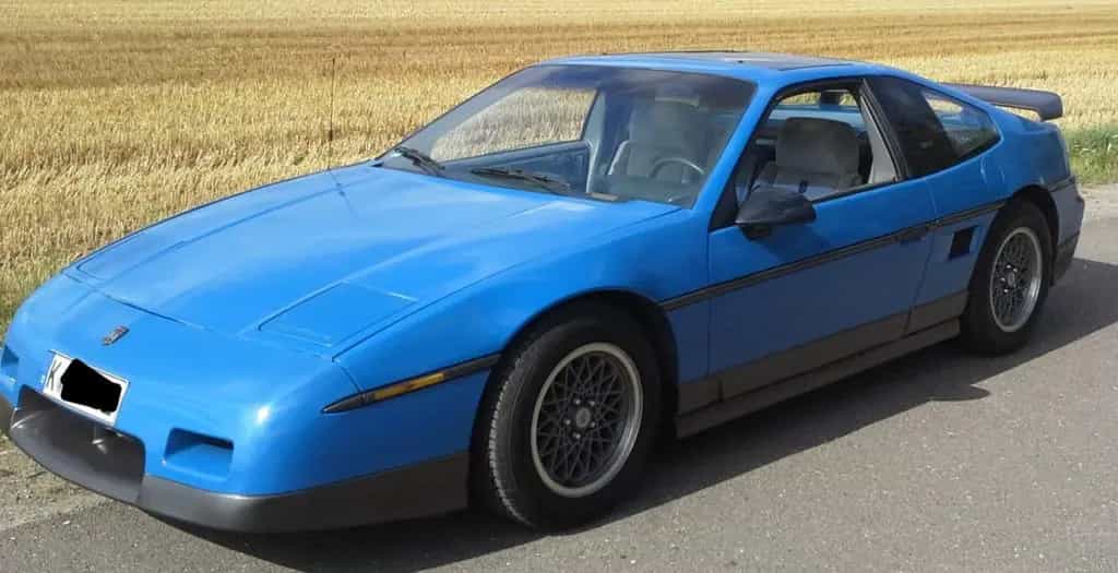 Pontiac Fiero GT 2,8 Liter V6 08/1987-photo-11