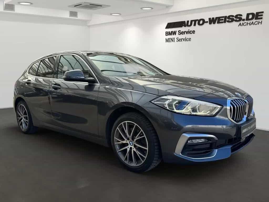 BMW 118 i LUXURY +LEDER+NAVI+LED+PDC+SHZ+PRIVACY+MFL 07/2020-photo-2