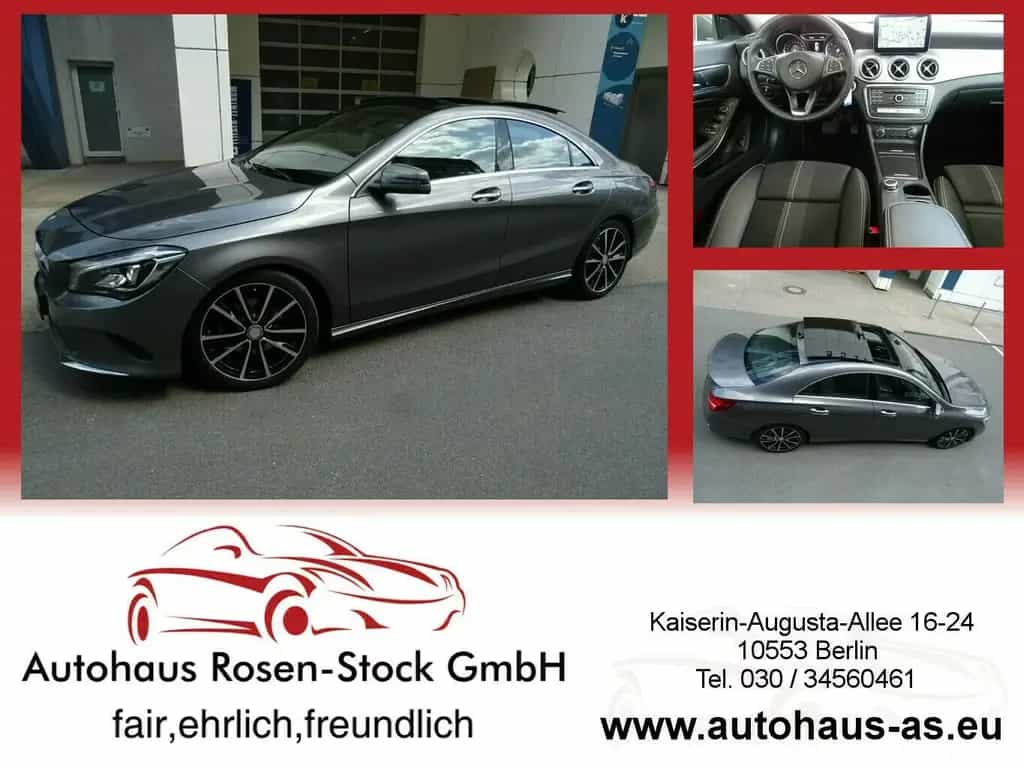 Mercedes-Benz CLA 200 Urban Pro 7G-Tronic,AHK,Leder,Panorama 07/2016-photo-0
