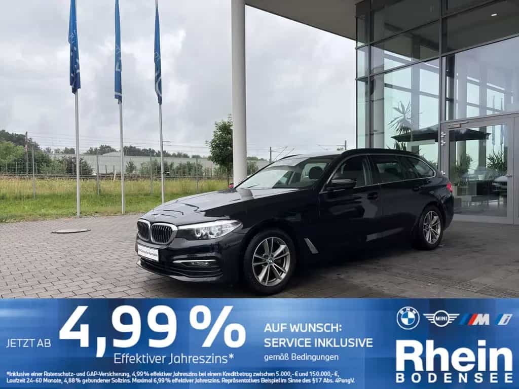 BMW 520 d Touring Navi Sitzheizung LED Klimaautomatik 11/2018-photo-0